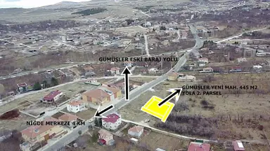 Gümüşler Eski Yolu Üzeri 2. Parsel 445 M2 Satılık Arsa Gümüşler Eski Yolu Üzeri 2. Parsel 445 M2 Satılık Arsa