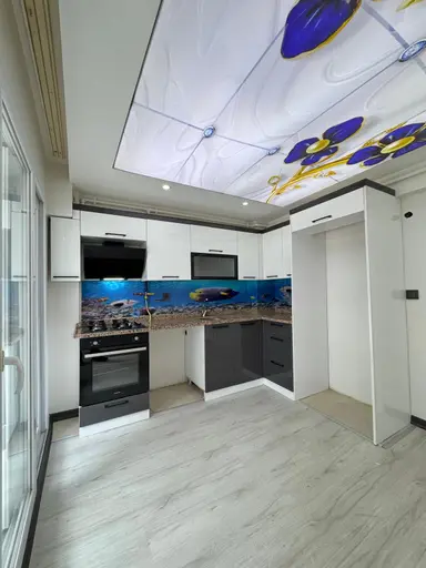Muradiye Mahallesi Satılık Daire 1+1 60m2 3 Katlının Yüksek Zemin Katı Açık Mutfak Full