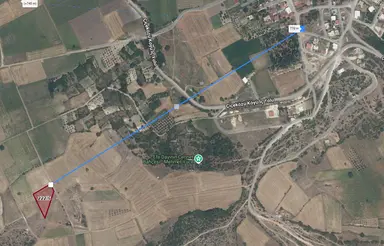 Bursa Yenişehir Çiçeközü 2500 M² Tek Tapu, Resmi Yol Ve Su