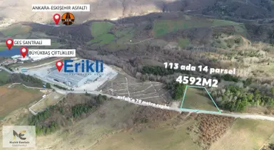 Projesi Hazır 4592m2 Asfalt'a Cephe Harika Konumda Elektrik+su