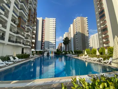 Fırsat 1+1 !!! Aqua Parklı,bağımsız Mutfaklı,saunalı,spor Salonlu Daire