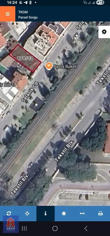 Cadde Üstünde Satılık Arsa