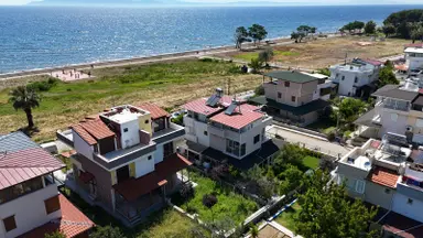 İzmir Dikili Kabakum Ful Deniz Manzaralı Satılık Sıfır 5+1 Villa