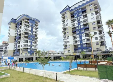 Alanya Avsallar Bölgesinde Aktiviteli Sitede 1+1 Satılık Daire