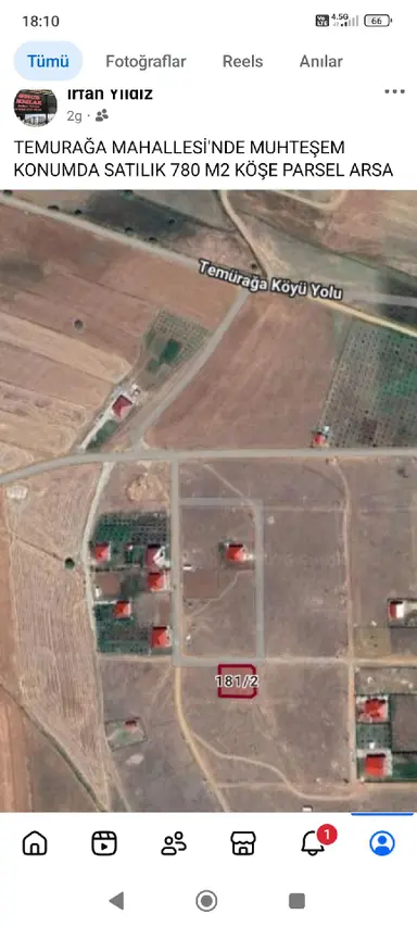 Temurağa Mahallesi'nde Satılık Arsa Temurağa Mahallesi'nde Satılık Arsa