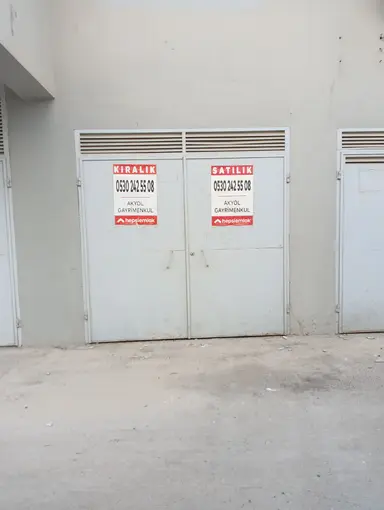 Akyol Gayrimenkul Den Satlık Garaj Veya Depo Akyol Gayrimenkul Den Satlık Garaj Veya Depo