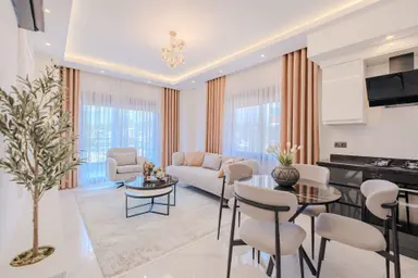 Alanya / Kestel Denize 500m Havuz Manzaralı 2+1 Satılık Daire