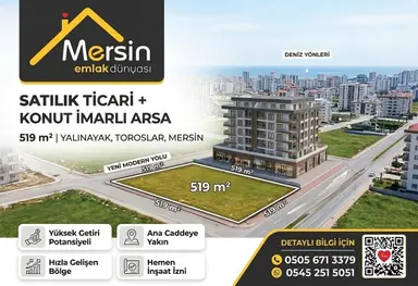 Yalınayakta Ticari+konut İmarlı Satılık Arsa
