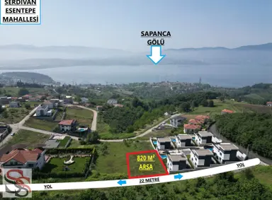 Serdivan Esentepede Eşsiz Göl Manzaralı 820 M2 Villalık Arsa Serdivan Esentepede Eşsiz Göl Manzaralı 820 M2 Villalık Arsa