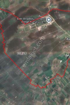 BERGAMA SERBEST BÖLGE YAKININDA YATIRIMLIK TARLA