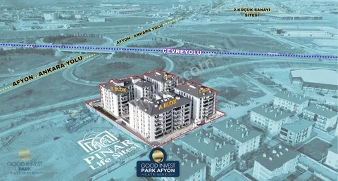 PINAR LİFE SİTESİ OTOPARK-ÇİFT BANYO-KAT SEÇENEKLİ LÜKS 3+1'LER