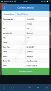 Uzmanlar Gyd_antalya Kaş Bezirgan Da Denize Sıfır Satılık Hisse