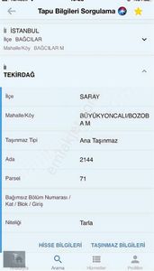 Arsa-Tarla