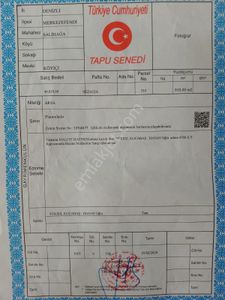 Arsa-Konut İmarlı