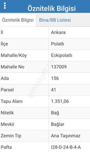 Arsa-Bağ & Bahçe