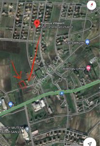 Pegasus Villakent’te Villa İmarlı Arsa