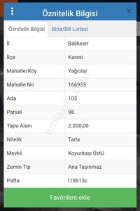 Arsa-Tarla