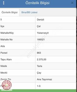 Arsa-Tarla