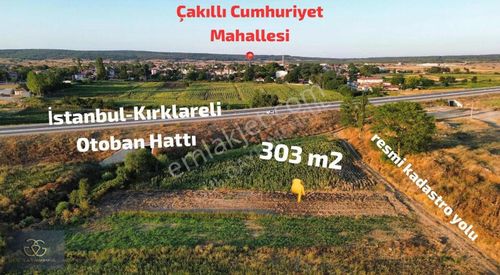 Çakıllı 2. İkitelli Osb. Mevkiinde Otobana Cephe Satılık 337 M2