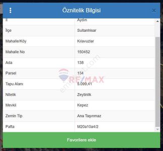 Arsa-Zeytinlik