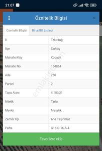 Arsa-Tarla