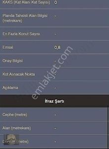 Arsa-Konut İmarlı