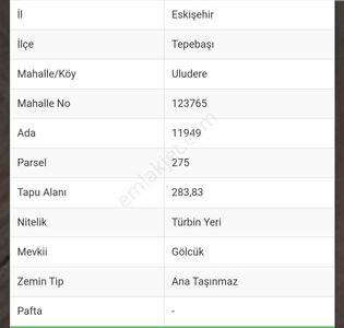 Arsa-Tarla