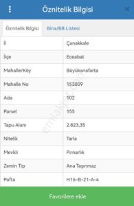 Arsa-Tarla
