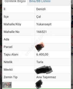 Arsa-Tarla