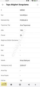 Arsa-Bağ & Bahçe