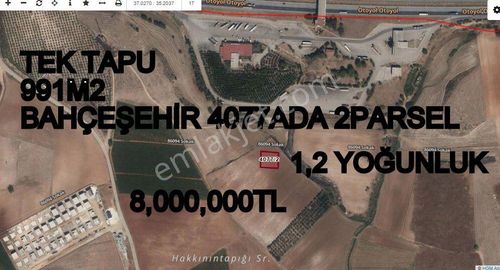 Arsa-Konut İmarlı