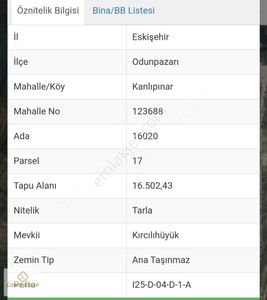 Arsa-Tarla