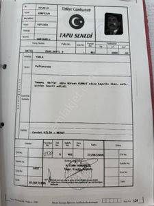 Arsa-Tarla