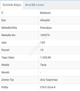 Arsa-Tarla