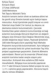 Arsa-Tarla