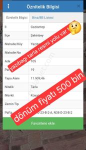 Arsa-Tarla