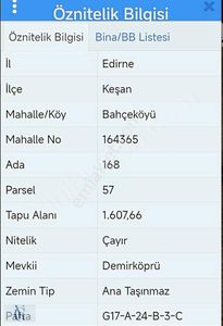 Arsa-Tarla