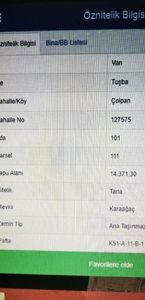 Arsa-Tarla