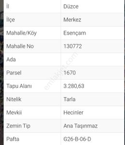 Arsa-Konut İmarlı