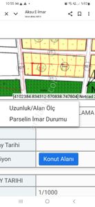 Arsa-Konut İmarlı