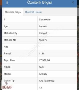 Arsa-Tarla