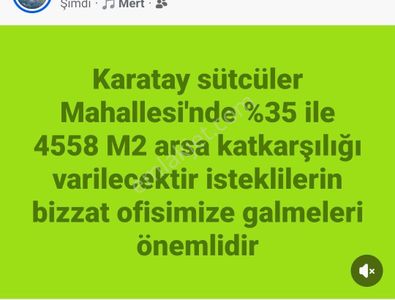 Arsa-Konut İmarlı