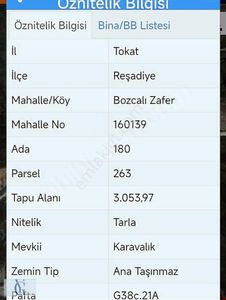 Arsa-Tarla