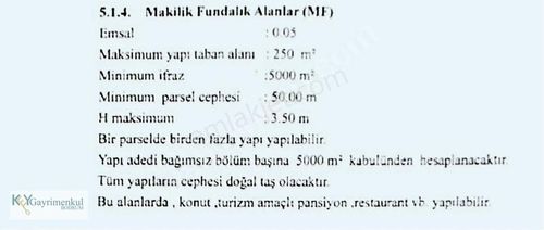 Arsa-Turizm İmarlı