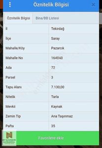 Arsa-Tarla