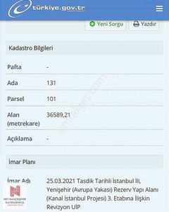 Arsa-Tarla