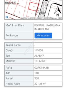 Arsa-Konut İmarlı