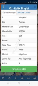 Arsa-Konut İmarlı