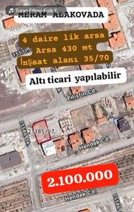 Arsa-Konut İmarlı