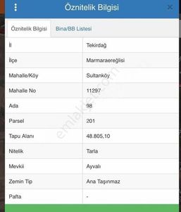 Arsa-Tarla